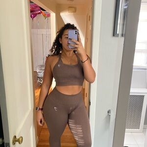 Brown Gymshark set